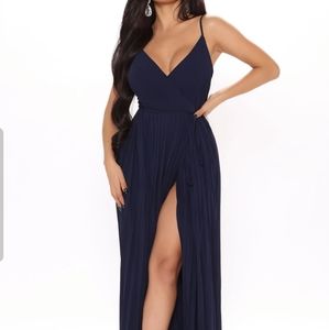 Call On Her Maxi Dress - Navy